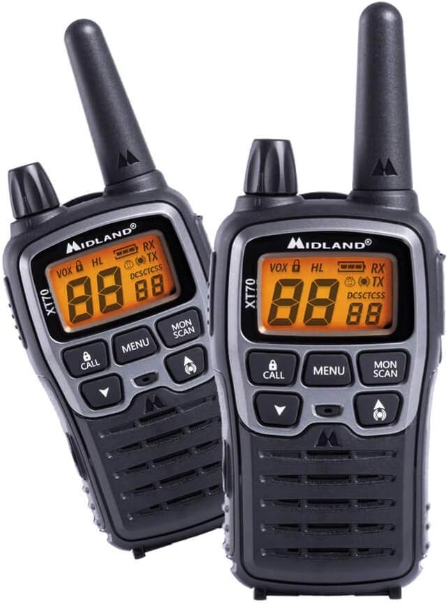 Pack de walkie-talkies Midland XT70